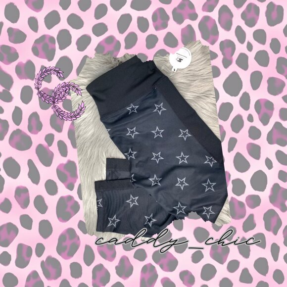 NWT Starter Dri-Star High Waisted Star Cropped Leggings - Size Medium - … - Picture 1 of 9